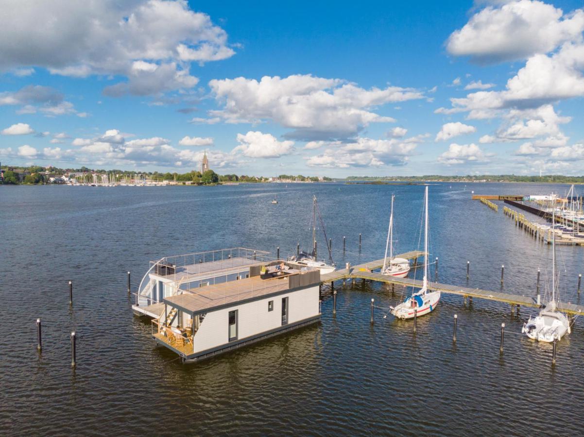 Villa Aegir - Stern Hausboot Schleswig Exterior foto