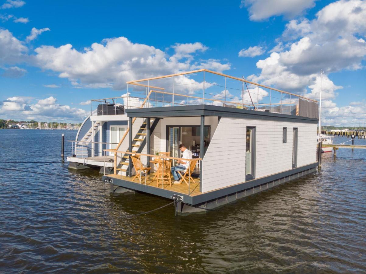 Villa Aegir - Stern Hausboot Schleswig Exterior foto